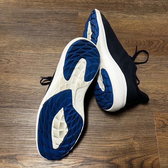 Footjoy Flex - Navy Men's Golf Shoes 10.5 - gently used - Picture 5 of 6